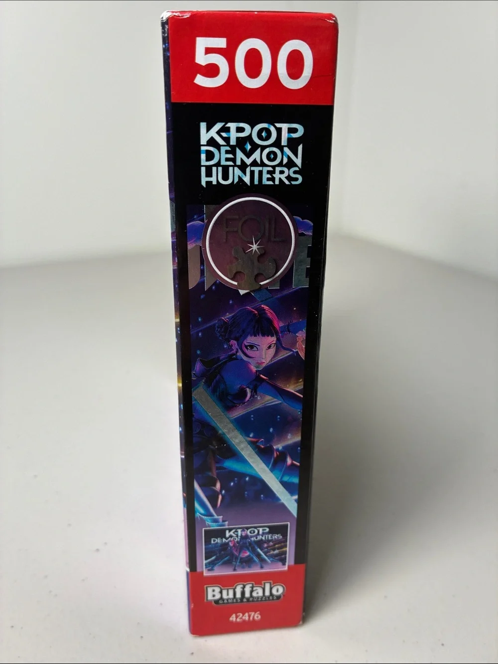 Buffalo David Bitton K-Pop Demon Hunters Puzzle - Purple/Blue